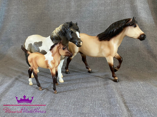 Pony Family Gift Set - Haflinger, Misty & Sea Star