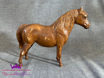 Woodgrain Shetland Pony